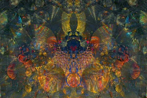 LES MIROIRS bleu et jaune – Image 2